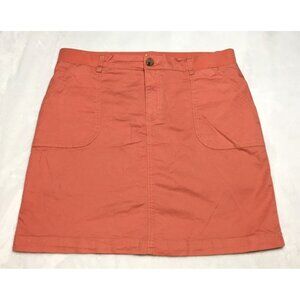 Lee Riders Midrise Skirt Skort 10 M Women's Peach Comfort Waist Active Golf